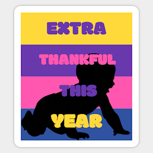 Extra Thankful This Year Sticker